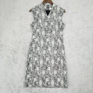 MM. Lafleur New York Sleeveless Sheath Dress Size 6 Work Career Dress  30GT